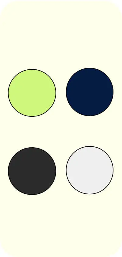 couleurs pour le site web d'ocean fifty
