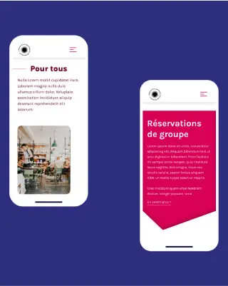 Maquette responsive éco-responsable David Daumer Centre d'art de Pontmain