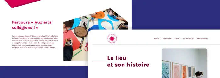 design projet en éco-conception Centre d'Art Contemporain