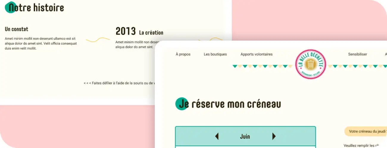 intro visuel de la création de la belle déchette de Rennes Métropole