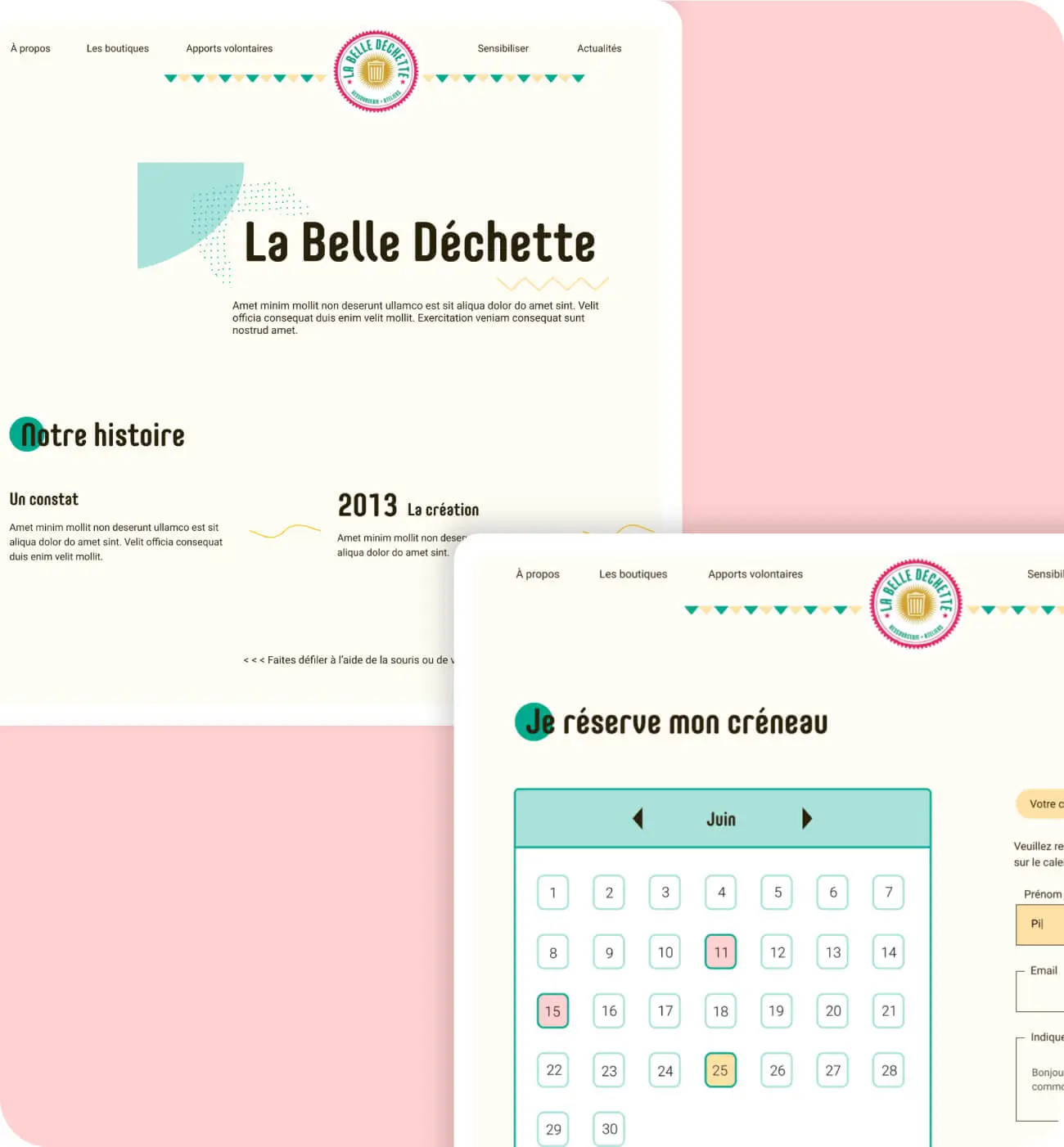 maquette graphique desktop à Rennes