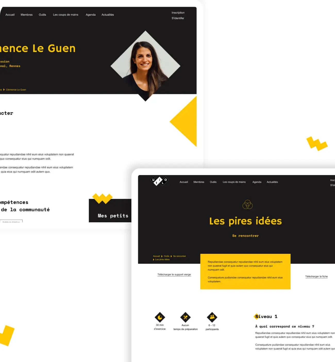 Maquette graphique éco-conception rennais David Daumer