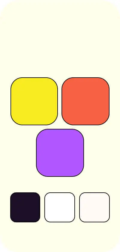 hf aura couleurs web design site web