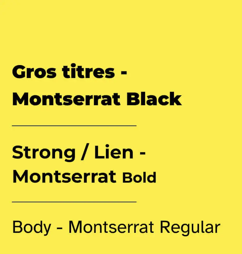 hf aura typos UI design site web