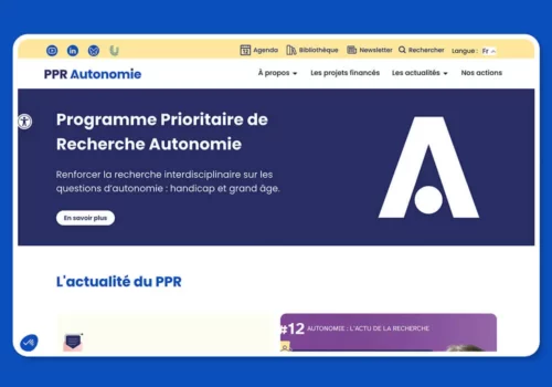 PPR autonomie page d'accueil du site