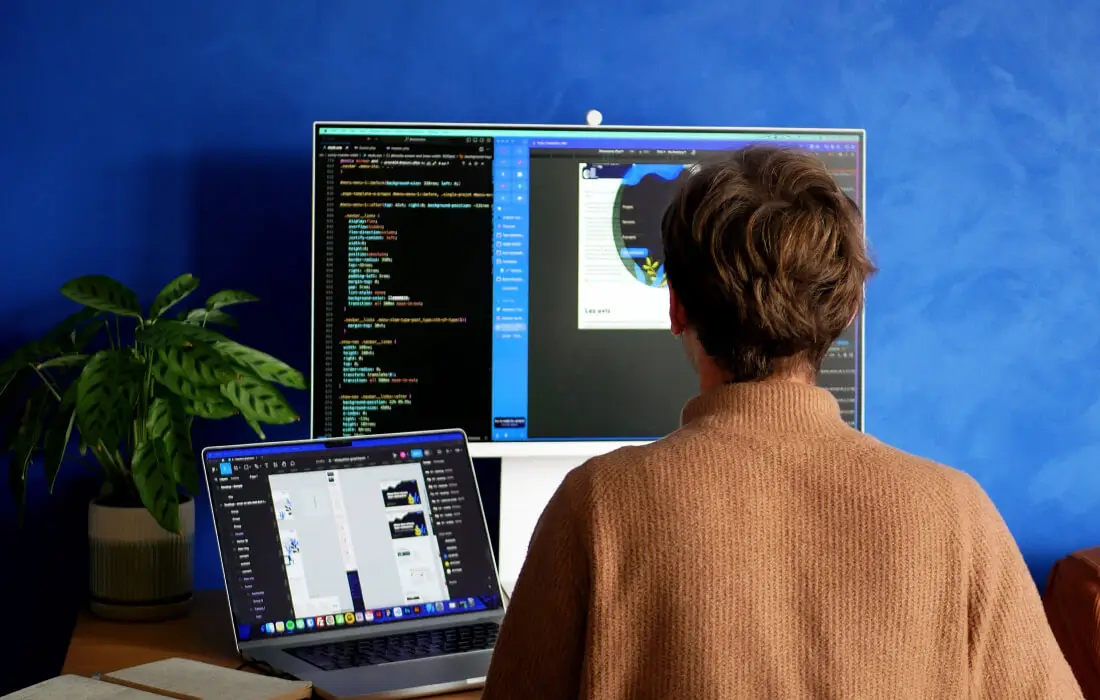 Photo de David Daumer, webdesigner en éco-conception web