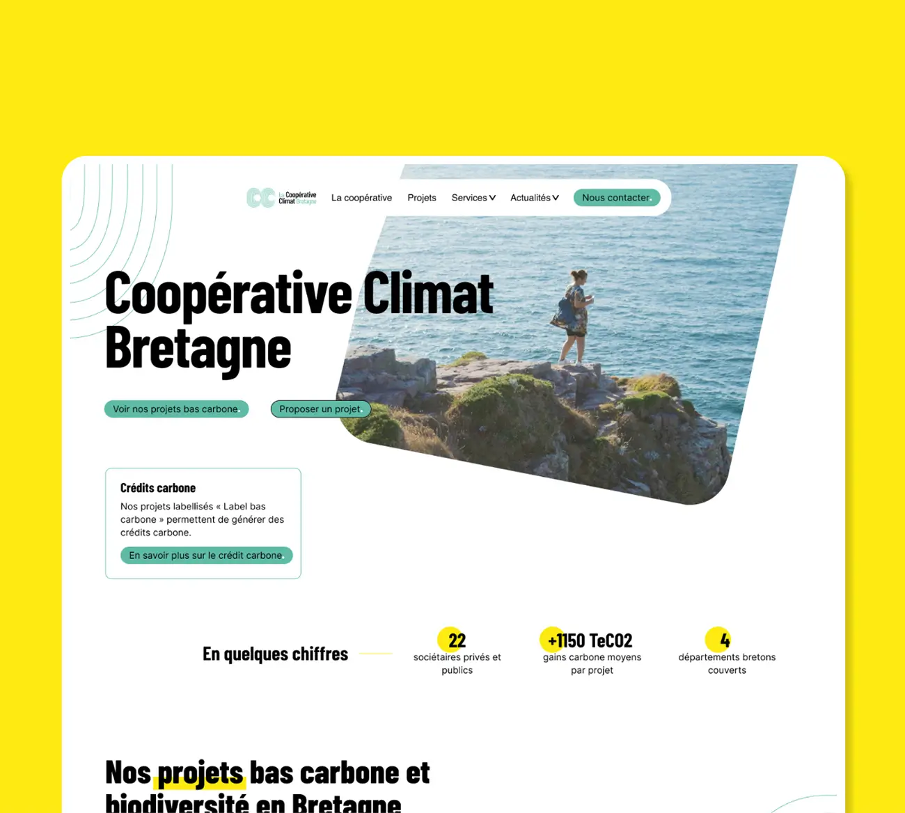 cooperative climat bretagne mockup site web david daumer